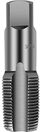 Rohrgewindebohrer - 3/4 Außengewinde Maschinengewindebohrer - DEANKEJI Silber Kohlenstoffstahl Gewindeschneider - für die Reparatur von Rohrgewindeverbindungen