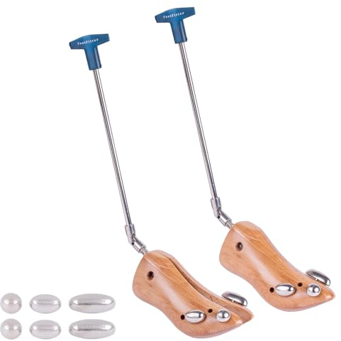 FootFitter Premium Professional Cowboy & Western Boot Stretcher Two Pack Set, Stretches Loosens & Widen Tight Cowboy Boots for Men & Women Foot Relief (Large: Men’s 9-11/Women’s 10-12)