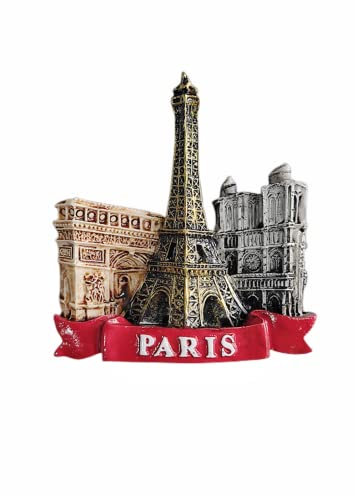 Eiffelturm Paris Kühlschrank Magnet Reise Souvenir 3D Kühlschrank Dekoration Magnetaufkleber Handbemalt Bastelkollektion