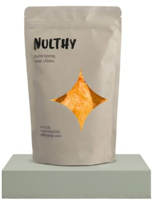 NULTHY Pera Deshidratada Sin Azúcar Añadido, 500g | Vegano, 100% Natural, Alto en Fibra