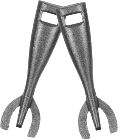 ABOOFAN Pince Pour Plaque De Cuisson En Fonte 2 Pièces En Fer Revêtu Pince Antidérapante Multifonction Pour Poêles à Steak Et Fajitas Outils Cuisine Pour Professionnels Et Amateurs