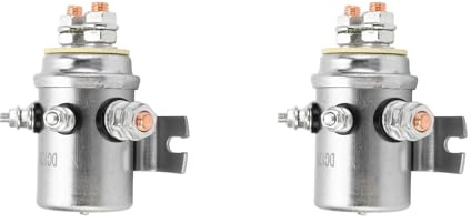 Relais de Treuil électrique 600A, 2 Pièces, DC12V, Accessoire de Relais de Démarreur étanche pour Véhicule Tout-terrain, ATV