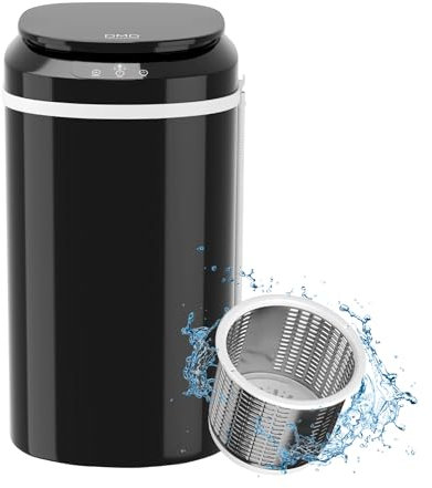 DMD Collective - 7kg Spin Dryer with Stainless Steel Spin Basket, Power Saving, Clothes Spinner Portable, Gravity Drain With Non-Slip Suction Feet & Spin Basket 320W