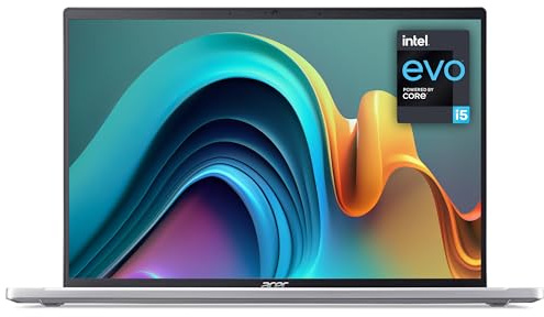 acer Swift Go 14 Laptop, 14-inch WUXGA Touchscreen, Intel Core i5-13500H, 16GB RAM, 512GB SSD, Silver