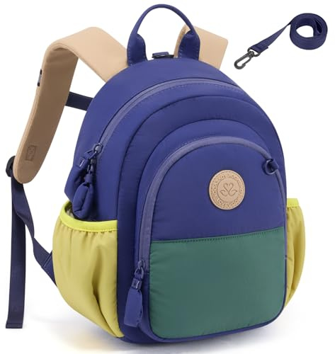 LOVEVOOK Rucksack Kinder, Kinderrucksack Kindergartenrucksack Mädchen Jungen mit Brustgurt für 2-8 Jährige, Wasserdichter Kinderrucksäcke für Kindergarten Sportunterricht Schule und Krippe