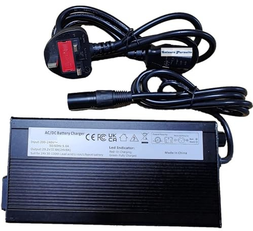 Mobility Battery 8a Charger for TGA Breeze S3 S4 & Supersport. Full 2 Yr Wty