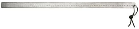 5 mm tjock stål mätskala 60 cm lång ej verktyg för design professionell