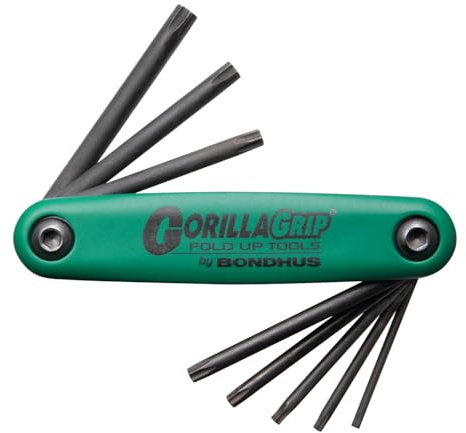 Bondhus 12638-12638 Jgo Gorila 8 Llaves Torx Inviolabl