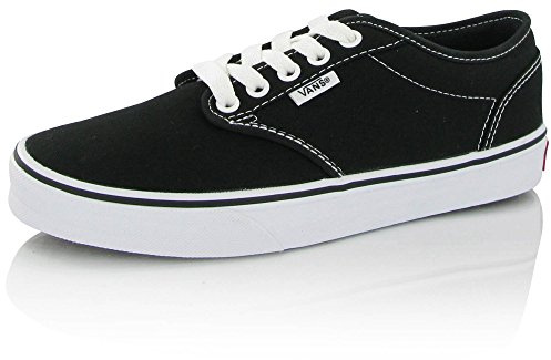 Vans Mujer Atwood Zapatillas | Tenis de moda de caña baja para el trabajo, caminar y uso diario casual