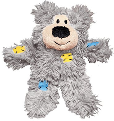 Kong Softies Patchwork Bear Assorted