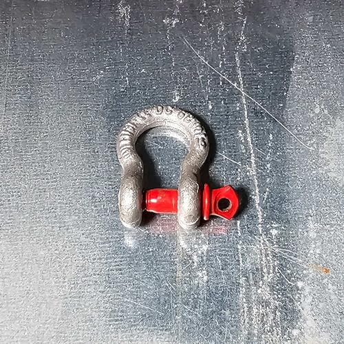 9,5 Tonnen geschweift Hochfeste Schäkel Schaekel Rundschäkel Verbinder GK8 9500 kg