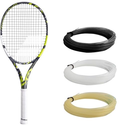 BABOLAT Pure Aero Team U NC Schläger, Erwachsene, Unisex, Jaune Noir (Mehrfarbig), 3