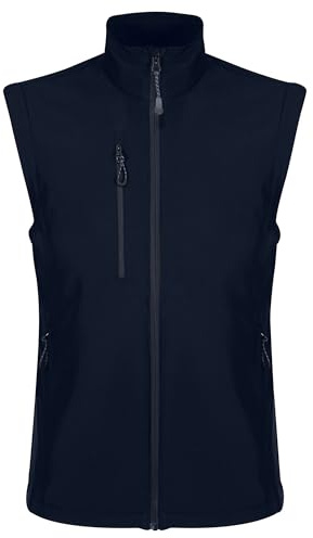 Regatta Gilet Softshell sans Manches Homme Recyclé écologique, Imperméable et Coupe-Vent Bodywarmers Homme Navy FR: 3XL (Taille Fabricant: XXXL)