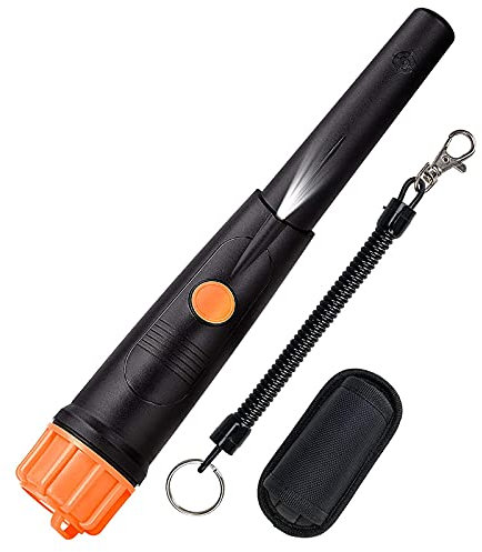LTLWSH Metal Detector Pinpointer,IP68 Waterproof Handheld PinPointer Wand with Belt Holster Treasure Hunting Tool Accessories,pinpointers for metal detecting, Buzzer Vibration Sound (Three Mode)
