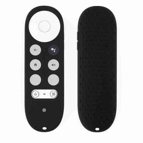 Funda de Control Remoto para el Hogar Funda Protectora de Silicona Funda Protectora de Control Remoto Funda Protectora de Piel para Chromecast con Google TV(1#)