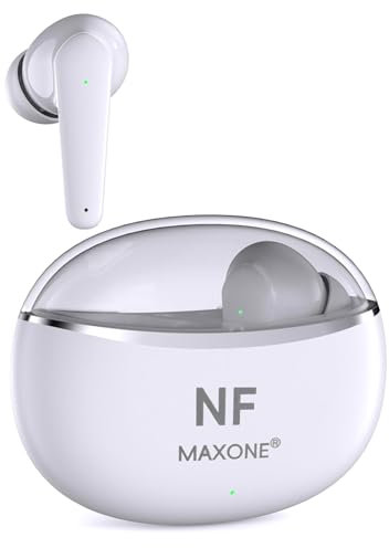 Casque sans fil Bluetooth | Casque Bluetooth avec son stéréo HD Hifi et suppression du bruit | Casque de sport étanche pendant 48 heures avec microphone et suppression du bruit | Chargement rapide