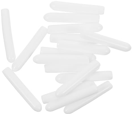 Geschirrspülerkorb Endschutz 50 Stück Weiß Kunststoff, Reparatur | Spitzenkappen, Round Protection, Safe, Praktische Lösung für Defekte Korbenden, 50stücke