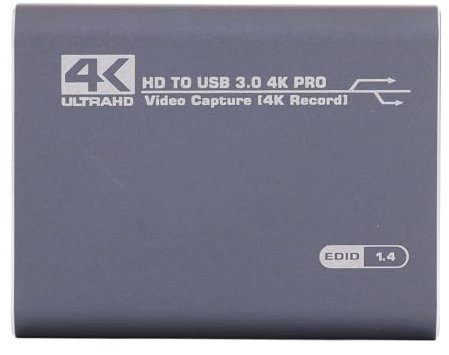 Scheda di Acquisizione Video HDMI 4K, Scheda di Acquisizione Video Audio HDMI USB 3.0 Professionale, Scheda di Acquisizione Video 4K per per PC SLR Digitale