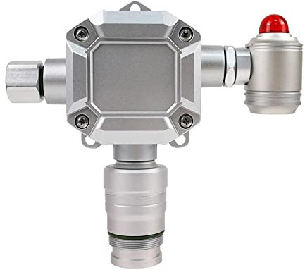 Gas detector, Chlorine Gas Detector Concentration Alarm,Water, Dust & Explosion Proof,Gas Leak Detector With Audible Alarm Monitor,0-10ppm, 0-100ppm(0-100ppm)
