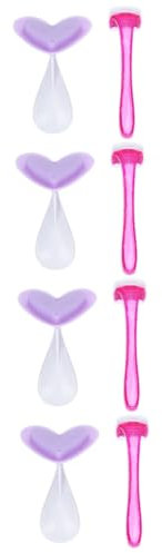 MERRYHAPY 4 Sätze Intimbereich trimmen Epilierer für das Gesicht tragbarer Rasierer Elektrorasierer für Frauen Bikinizone Rasierer razor werkzeug Damen Trimmer Frauenhaarrasierer Kieselgel