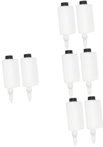 MAGICLULU 8 Juegos Botella De Repuesto Para Contenedor De Jabón Reemplazo Del Dispensador De Champú Botella De Contenedor De Jabón Cabeza Dispensadora De Botellas Jabón De Mano El Plastico