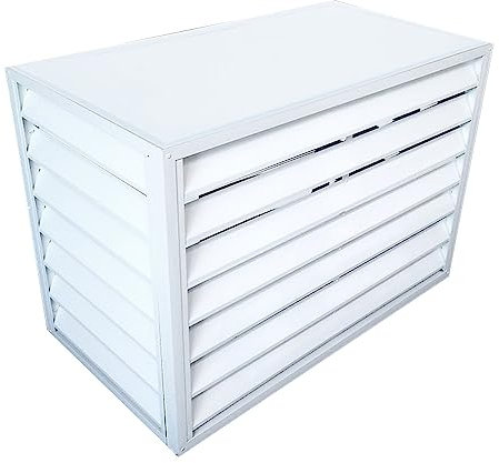 Skydd för mini-split-enheter, skydd för mini-split-luftkonditionering, skydd för luftkonditionering och värmepump av aluminium, skydd för mini split-enheter, luftkonditioneringsskydd för utomhusbruk