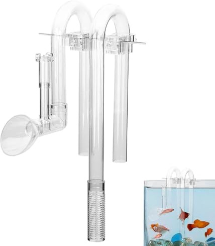 Wezalget Aquarium-Einlauf-Abfluss-Sets – Aquarium-Filter-Einlauf-Ausflussset | Aquarium-Siebgerät, externes Filter-Ersatzzubehör für Aquarien und Pflanzenwassertanks