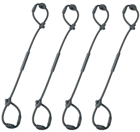 Hobngmuc 4 Stück Baby Schnullerband, Cup Catcher Silikon, Baby Spielzeug Schnullerkette, Multifunktionale Silikon Sicherheitsgurte Für Babyschnuller, Tassen, Flaschen, Schnuller Und Mehr - 51.5cm