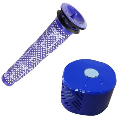 Kit De 2 Filtros HEPA Pre Y Postmotor, Compatible con Aspiradoras Dyson V6 DC59, Compatibles con Las Piezas DY-96674101 Y DY-96566101.