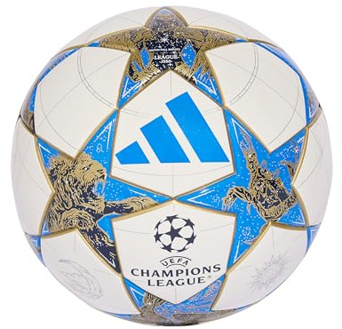 adidas UEFA Champions League J350 Ball JP1543, Unisex Footballs, White, 4 EU