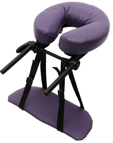 FONDOTIN Massage Gesichtskissen U-form für Massagetische Langlebiges Komfortpolster mit Aussparung Atmungsaktiv für Spa Salon und Entspannung