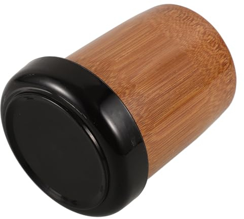 Homoyoyo Gobelet à Dés en Bois avec Base, Grand Gobelet à Dés pour Jeux de Société, Capacité Élevée, Usage Polyvalent, Style Simple pour Maison et Fête