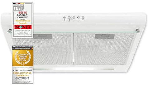 Exquisit Unterbauhaube UBH 50-2.2 ALW, Weiß