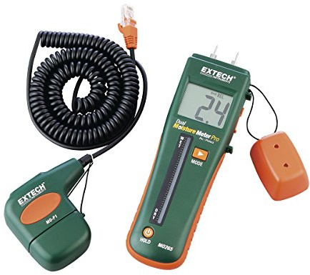Extech Instruments MO265 Combo Pin/Pinless Moisture Meter W/RJ45
