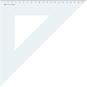 Aristo Dreieck 45 Grad Acryl 311mm transparent