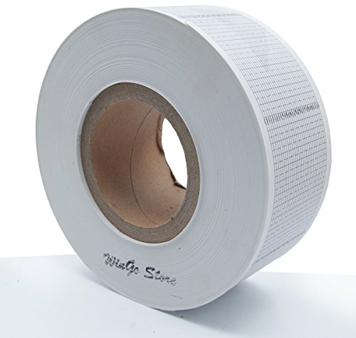 Wingostore 30 Blanko-Streifen für Spieluhren, blanko, Papier für Handkurbel, Spieluhr, 50 Meter Gesamtpaket