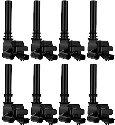 ECCPP ignition coils Pack of 8 UF378,coils packs,for Jeep Grand Cherokee 2005 &,for Dodge,for Ram 1500/Ram 2500/Ram 3500 2003-2005,Durango 2004-2005,Magnum 2005 &,for Chrysler 300,5.7L,UF378 E1005