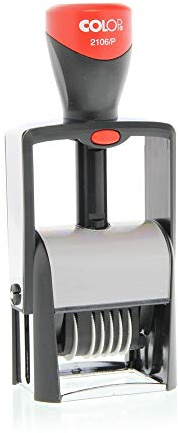 Ziffernstempel Colop Classic Line 2106/P custom (41x24 mm - 2 Zeilen) mit individueller Textplatte