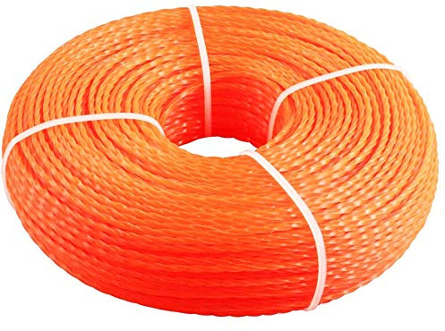 100 Metros Hilo De Cortacésped, Hilo para Desbrozadora Nylon Redonda Hilo De Corte con Un Diámetro De 2.4mm