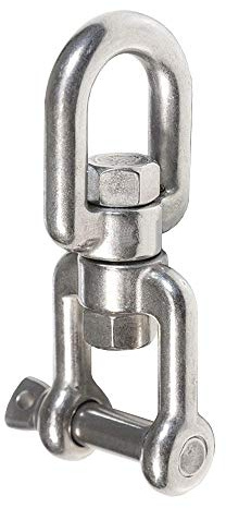 Lola Drehwirbel Swivel aus Edelstahl für Hängesessel belastbar bis 300 kg