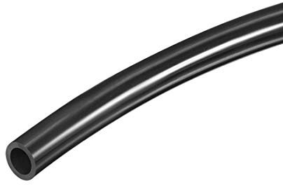 Luftschlauch, 3/8 Zoll OD 2 m PU Schlauch Kompressorschlauch schwarz