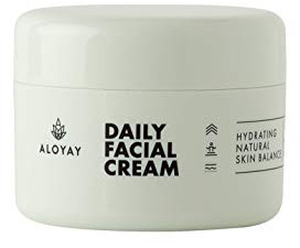 ALOYAY ® Daily Facial Cream - Tagescreme mit Hyaluron auf Bio Aloe Vera Basis - Naturkosmetik 100% Code Check Clean (Daily Facial Cream)