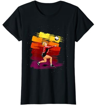 Faustball Spielerin für Damen und Mädchen T-Shirt