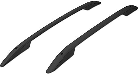 accessorypart Compatibile con Nissan Juke (F15) 2010-2019 (Passo Corto L1/H1) Barre sul Tetto Portapacchi sul Tetto (Modello Adesivo) Nero