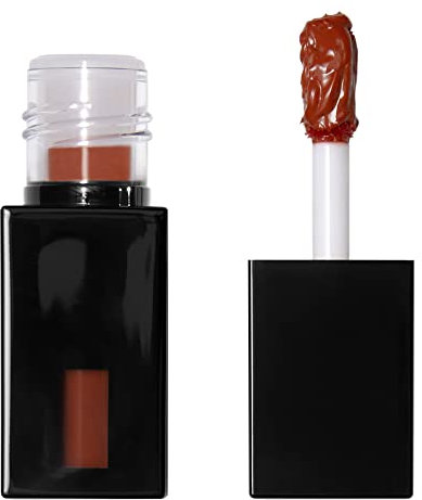 e.l.f. Cosmetics Glossy Lip Stain, Lightweight, Long-Wear Lip Stain For A Sheer Pop Of Colour & Subtle Gloss Effect, Coral Cutie