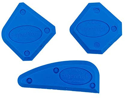 WEFA Standard Lot de 3 lisseurs pour joints - Outil de joint, extracteur de joints, mastic à joints, spatule, extracteur, lisseur, silicone