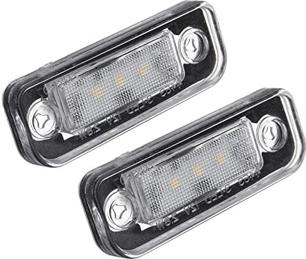XENITE Heckleuchte Kennzeichen 2 STÜCKE Kennzeichenbeleuchtung Lampe Fehlerfrei Für W203 5D W211 W219 R171