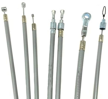 KIT CAVI FILI FRIZIONE GUAINA CAMBIO GRIGI ASSEMBLATI COMPATIBILE CON VESPA 50 SPECIAL R N L 125 ET3 PRIMAVERA