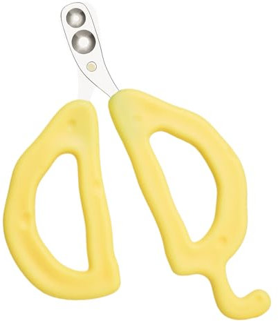 Pet Claw Scissors, Pet Nail Trimmer, Double Hole Design Care Pliers for Claw Care for Puppies, Kittens, Birds and Small Animals