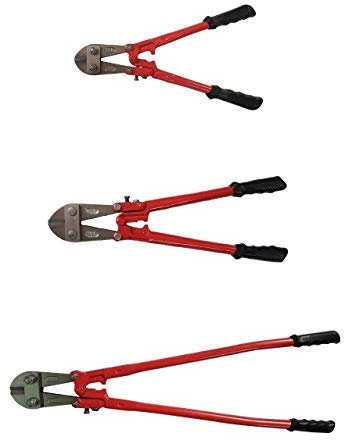 Bolzenschneider Bolzenschere Seitenschneider 3 tlg Set 350/450/900 mm